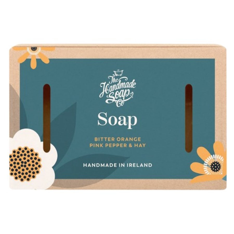 The Handmade Soap Bitter Orange, Pink Pepper & Hay Kostka mydła