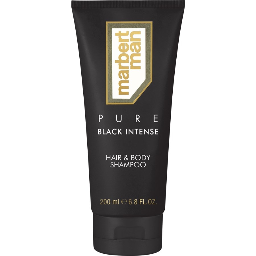 Marbert Man Pure Black Intense Szampon do włosów i ciała