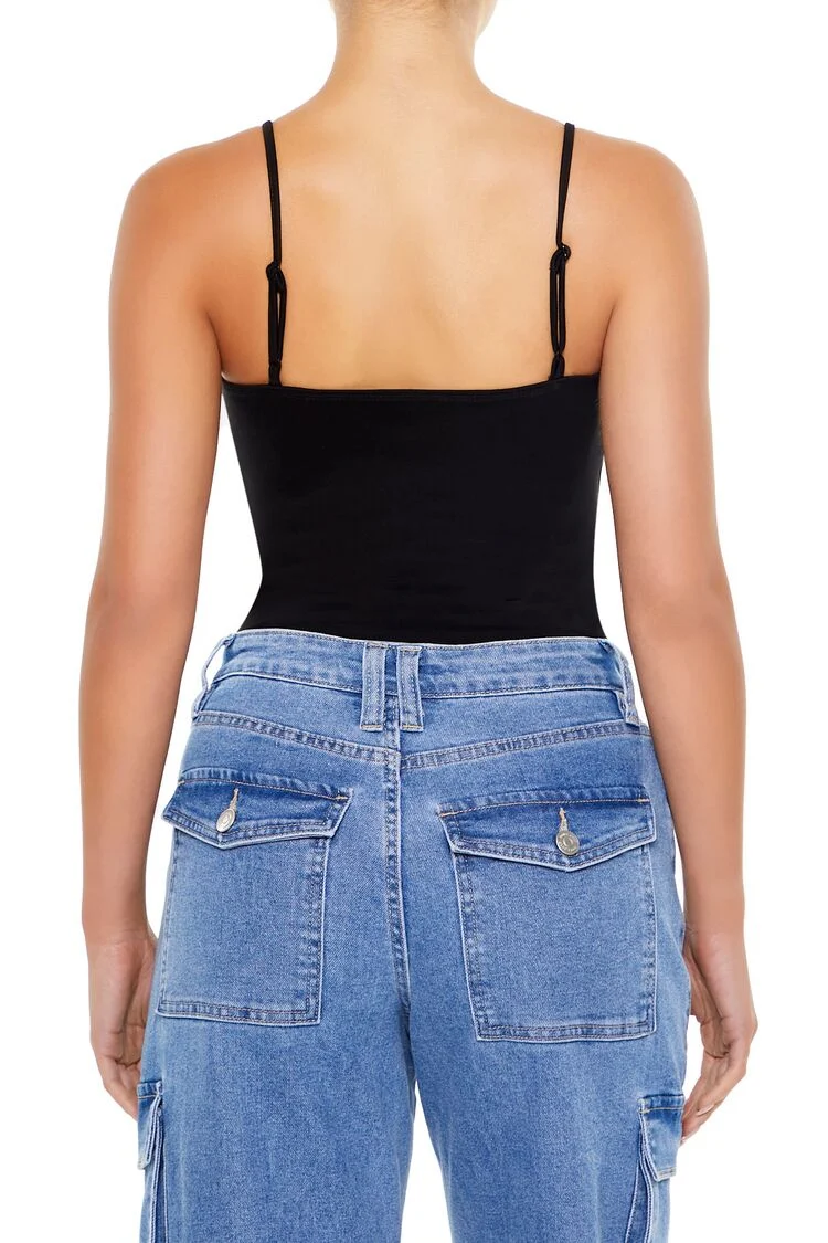 Ponte Knit Cami Bodysuit