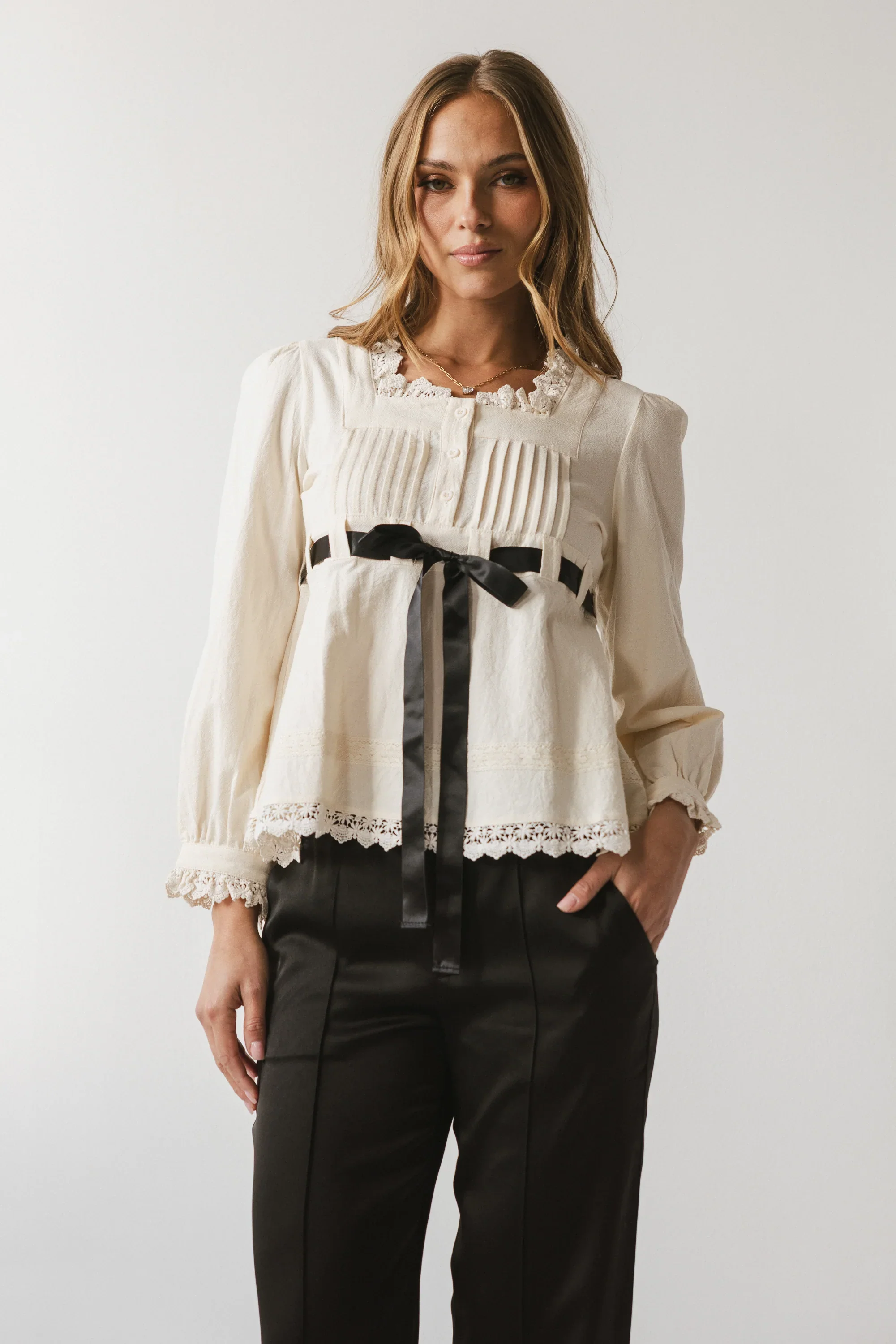 Rory Crochet Blouse