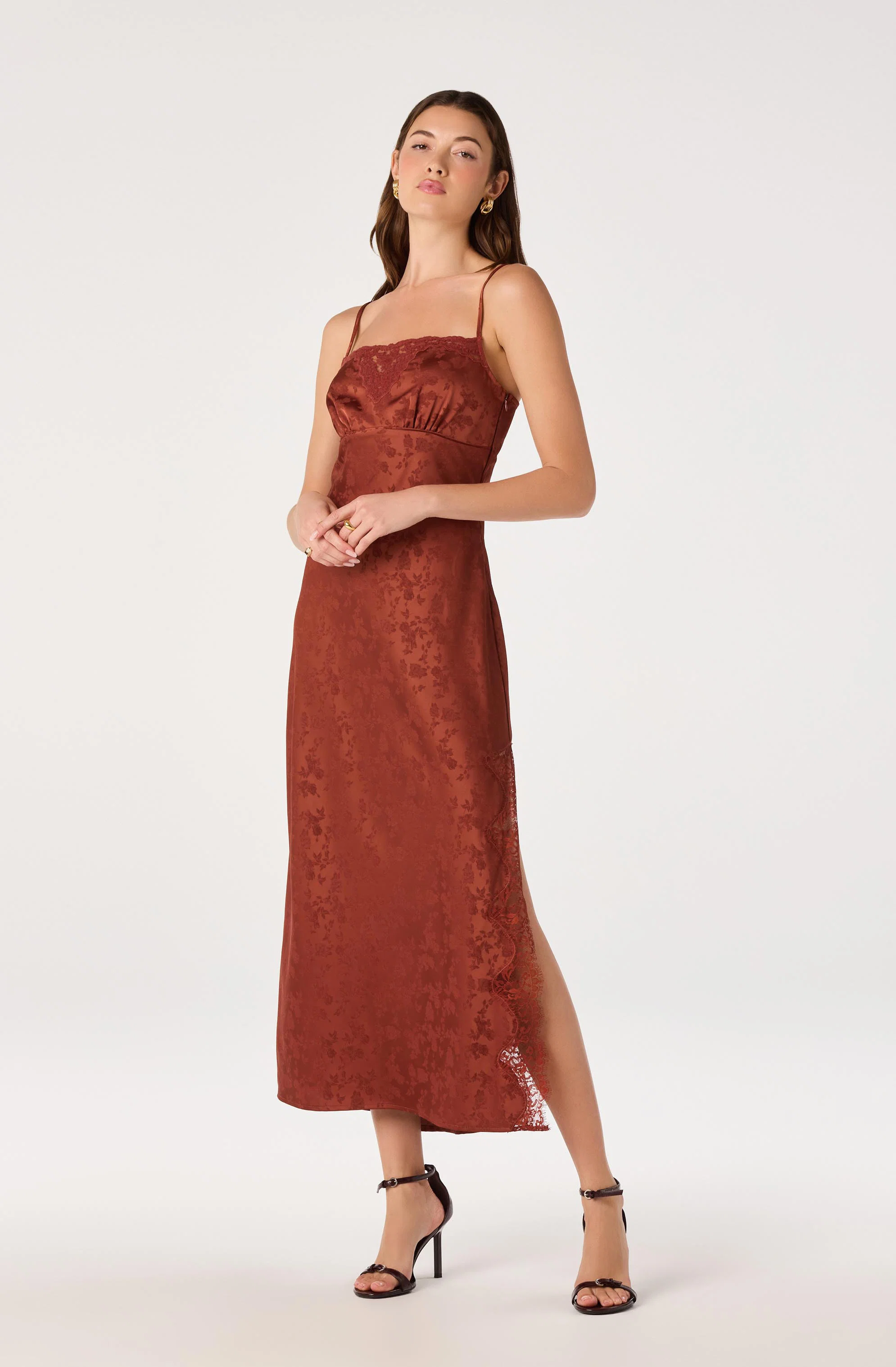 Kristian Jacquard Maxi Dress