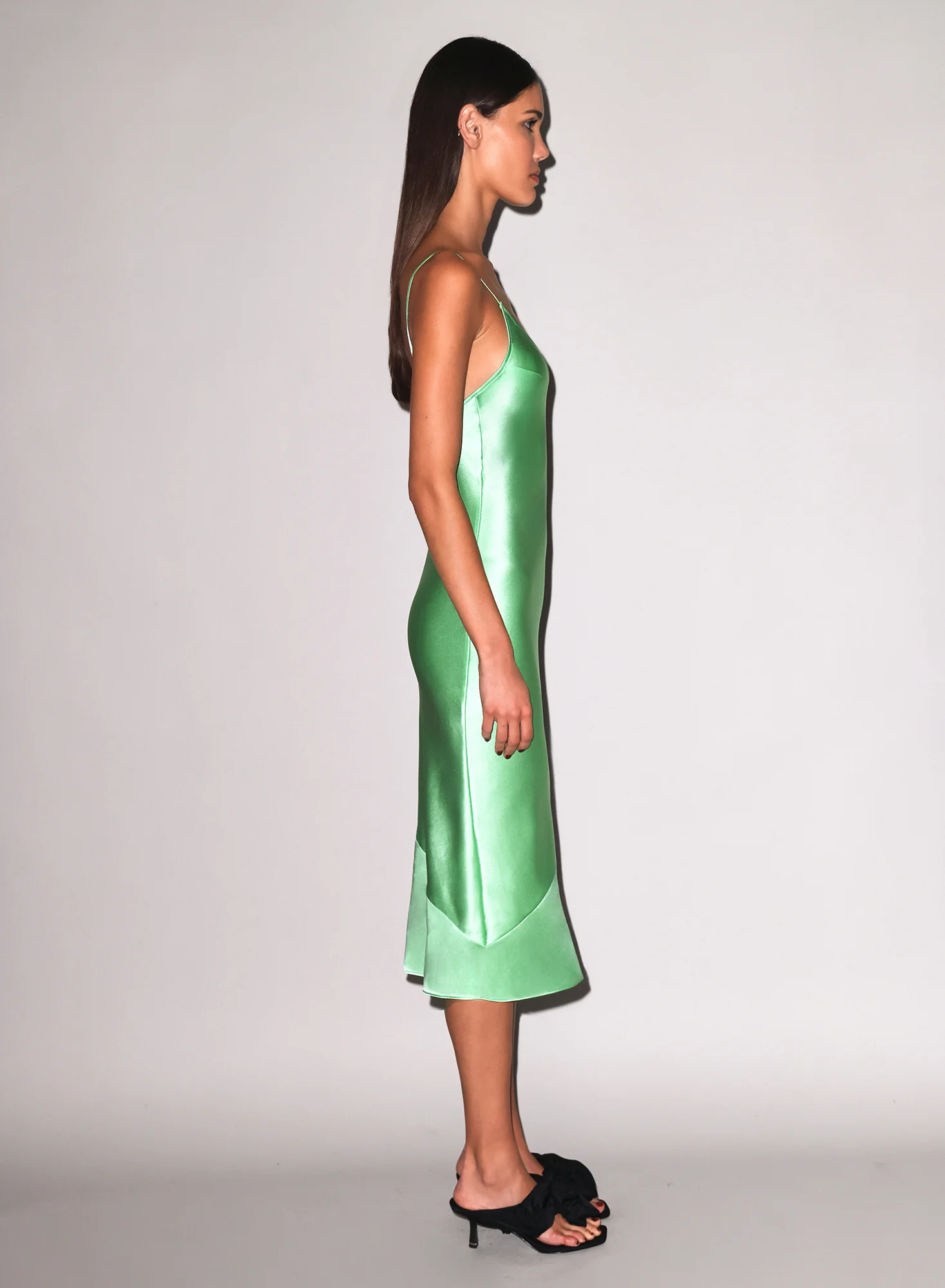 Silk V Slip Dress