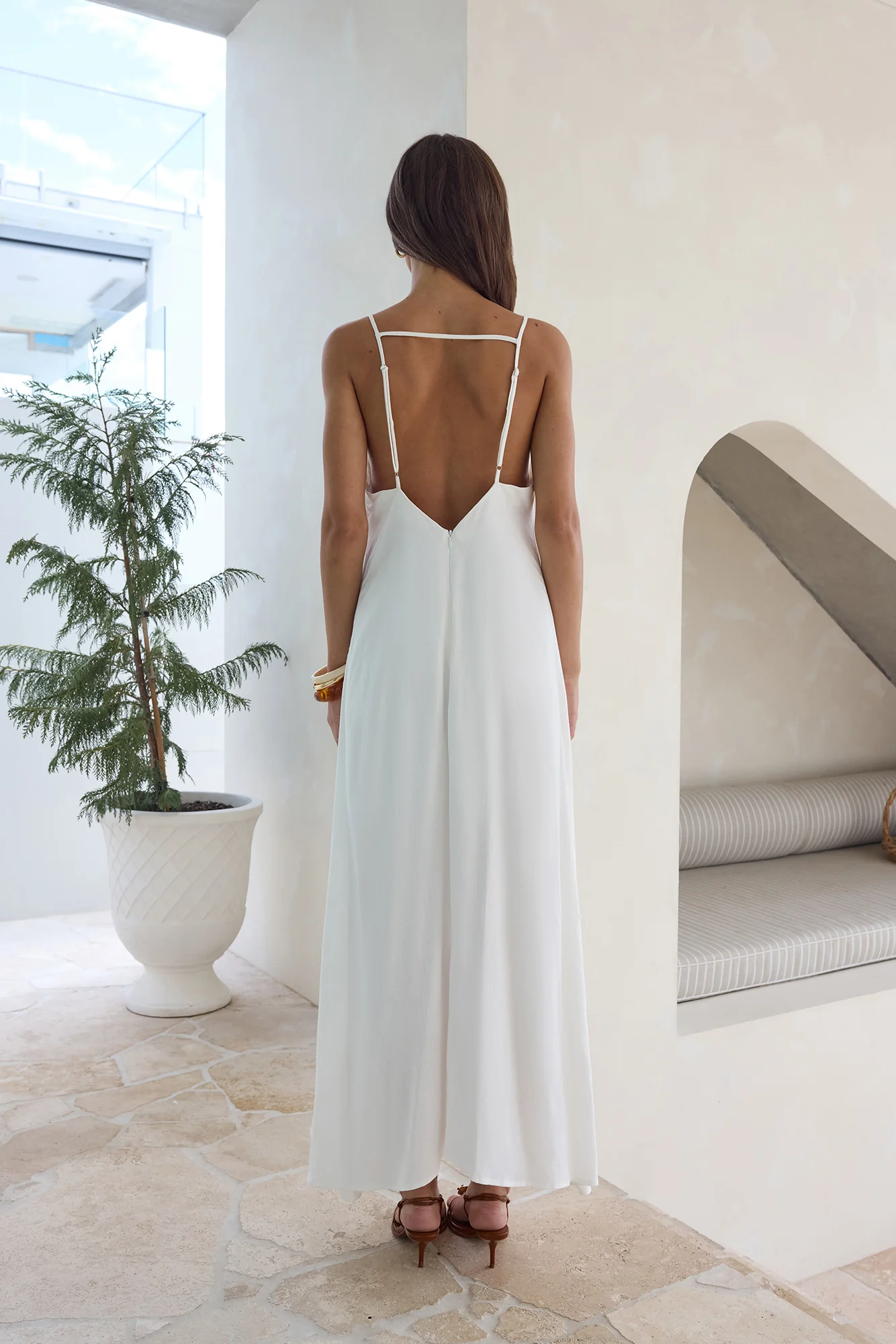 Warmth Of Love Maxi Dress White - luluinthesky