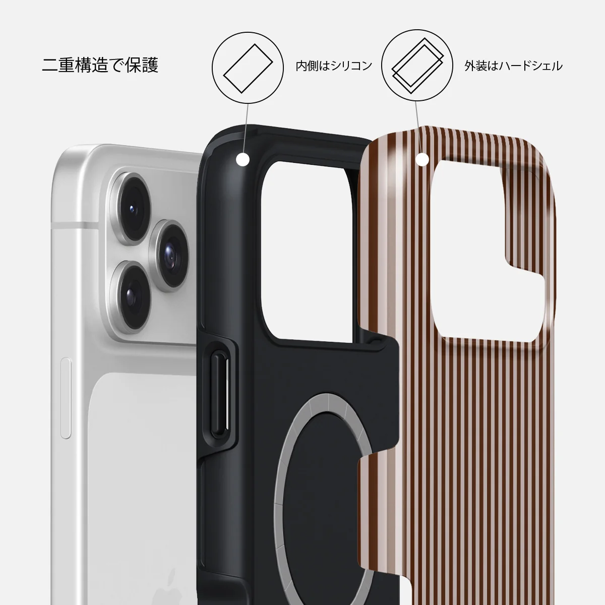 Macchiato - iPhone 17 Pro ケース