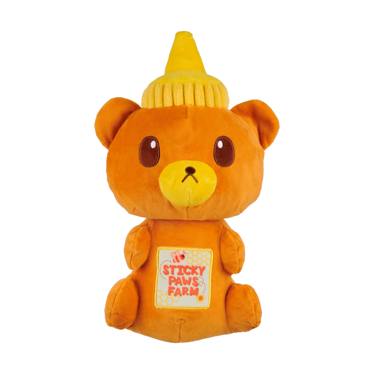 Sticky Paws Honey Bear Plush Extra-Large Dog Toy