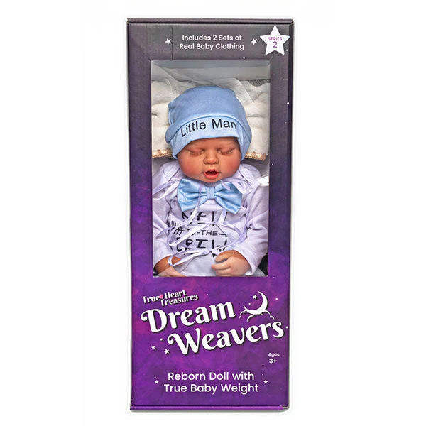 TrueHeart Treasures Dream Weavers Series 2 Weighted Reborn Lifelike Baby Dolls 3kg (6.61 lb) Baby Jacob