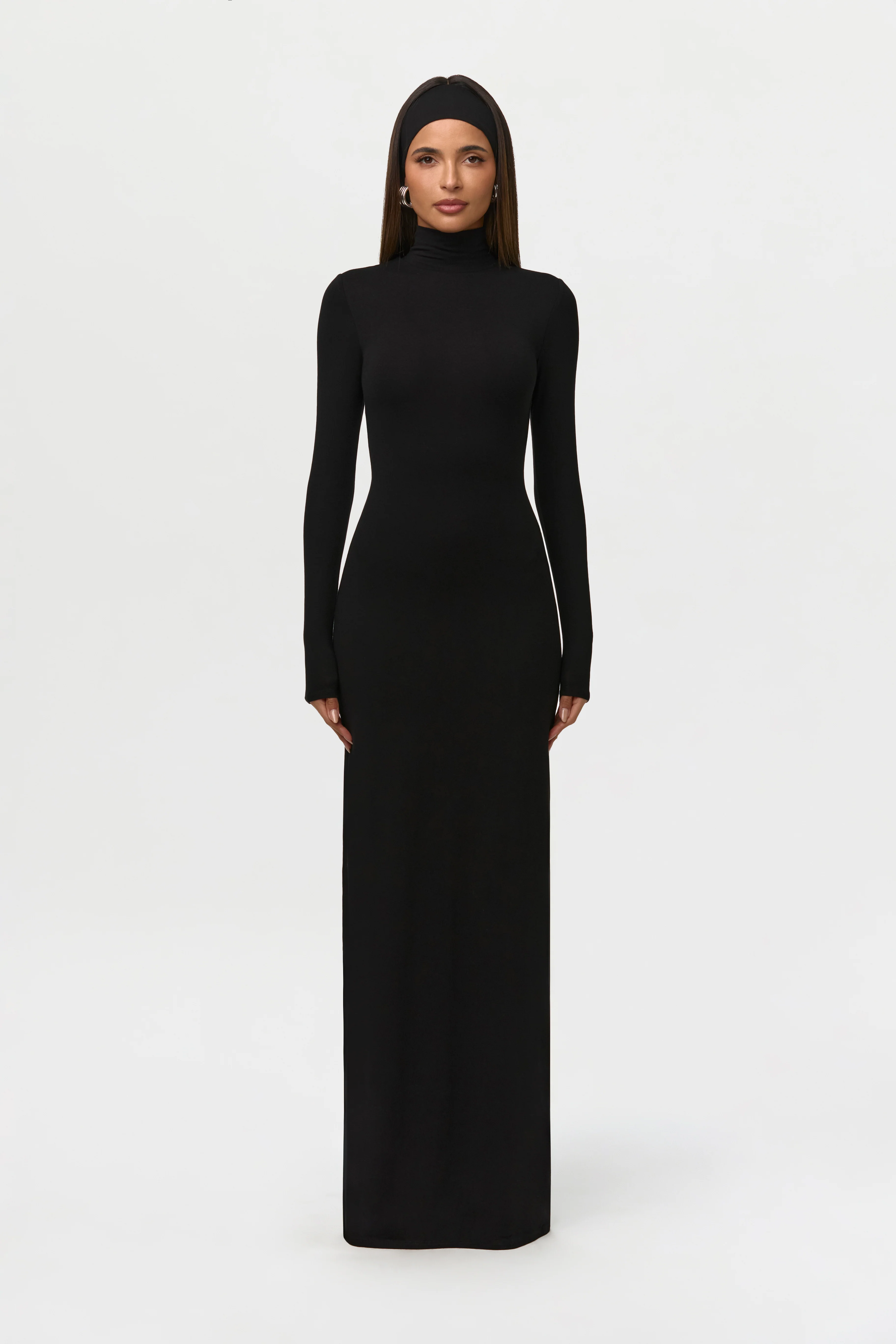 Butter Turtleneck Maxi Dress