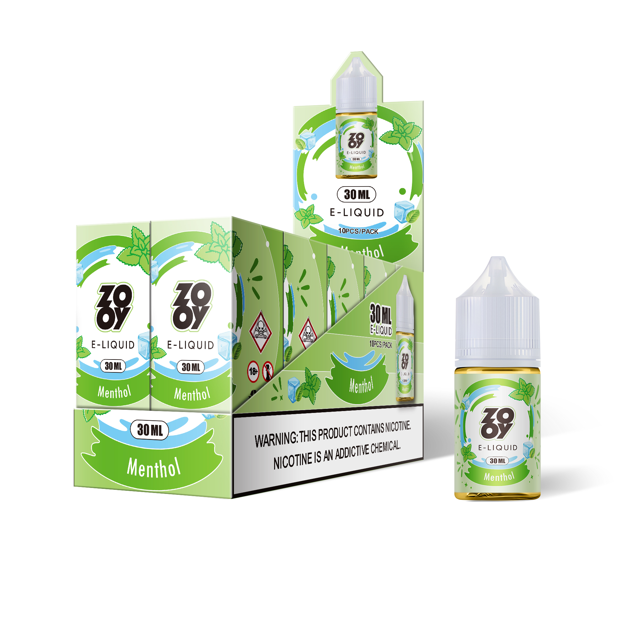 ZOOY 30ML E-Liquid/1 BOX(10 PCS)
