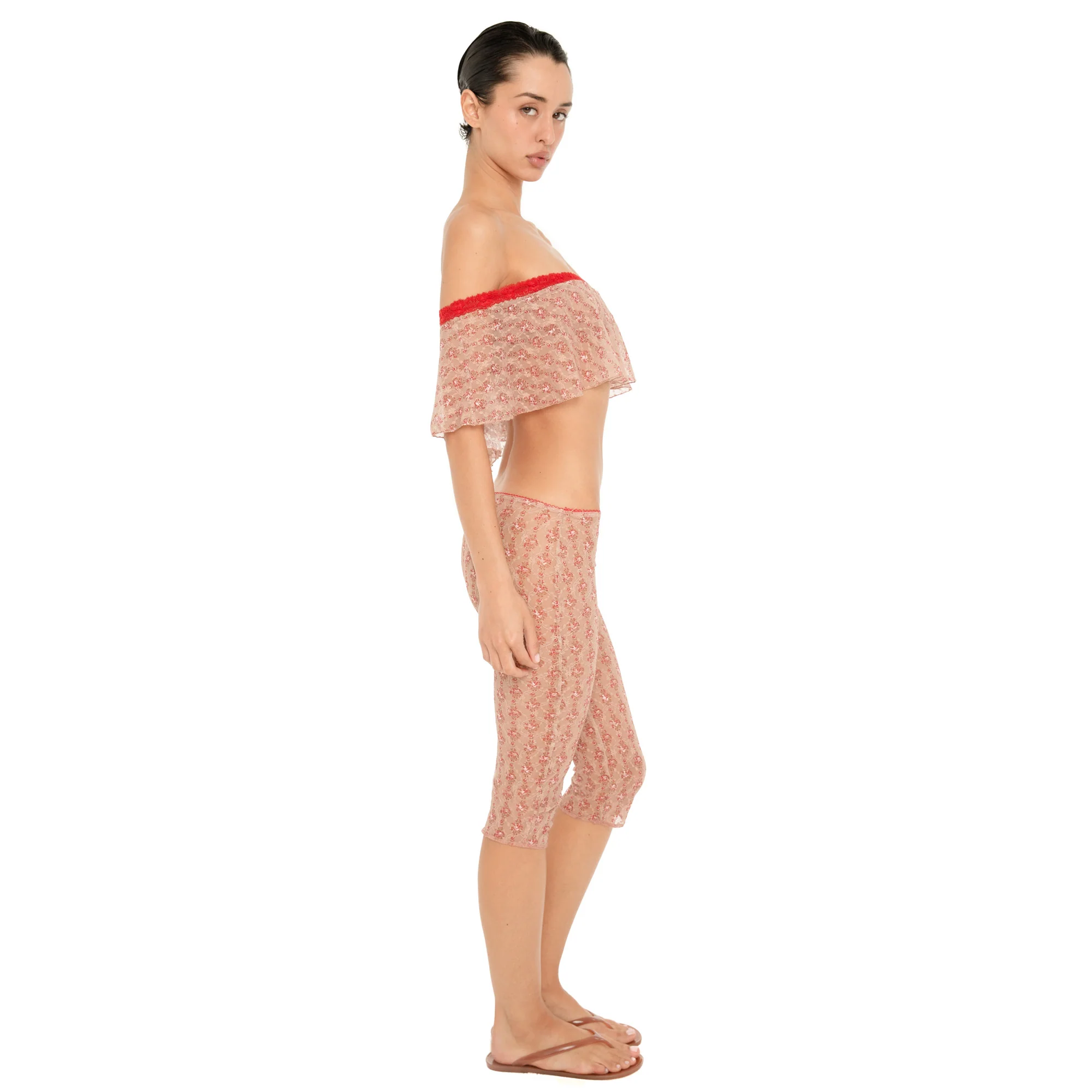 Lyli Floral Capri