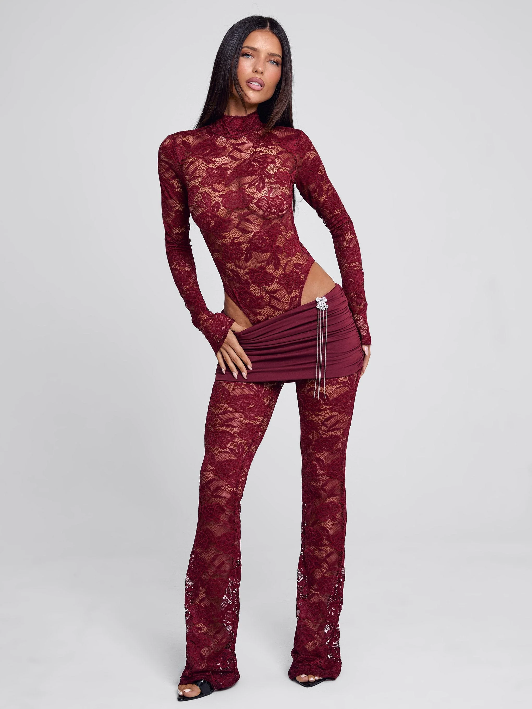 Roselle Pant Wine