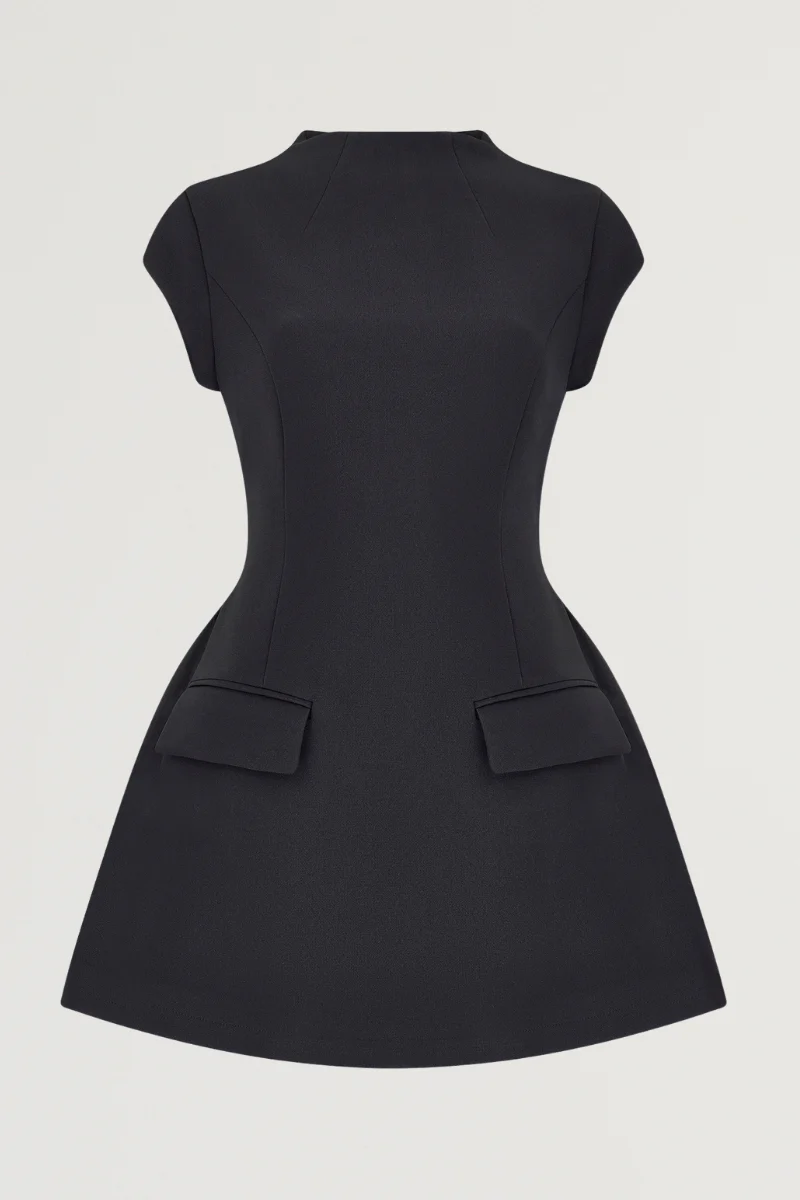 Cap Sleeve Mini Dress