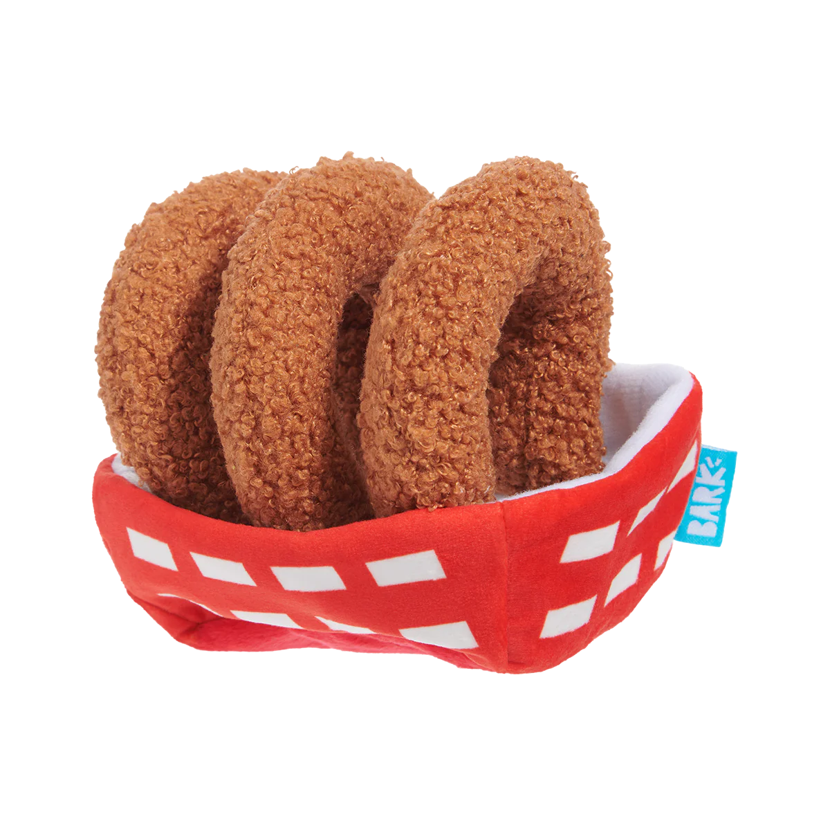Onion Flings Plush Tug + Enrichment Dog Toy