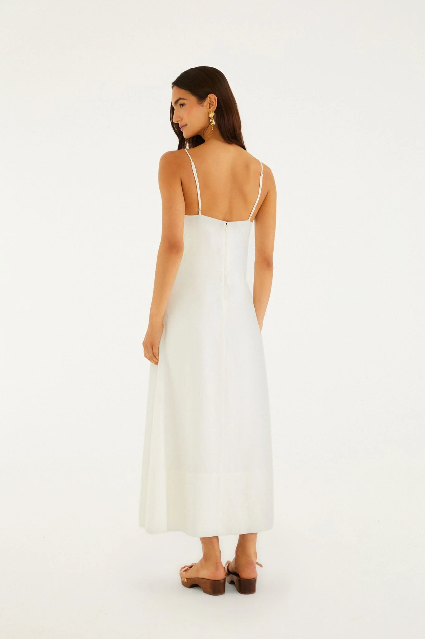 Off-White Paper Boat 3d Maxi Dress