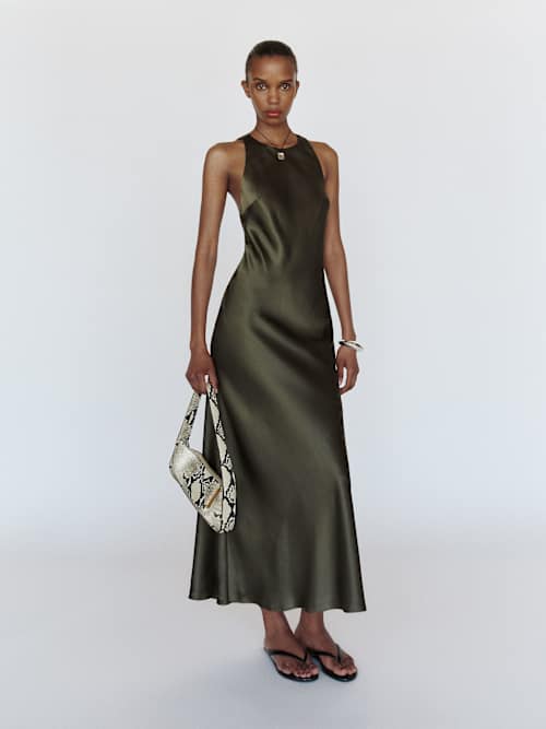 Noe Silk Dress