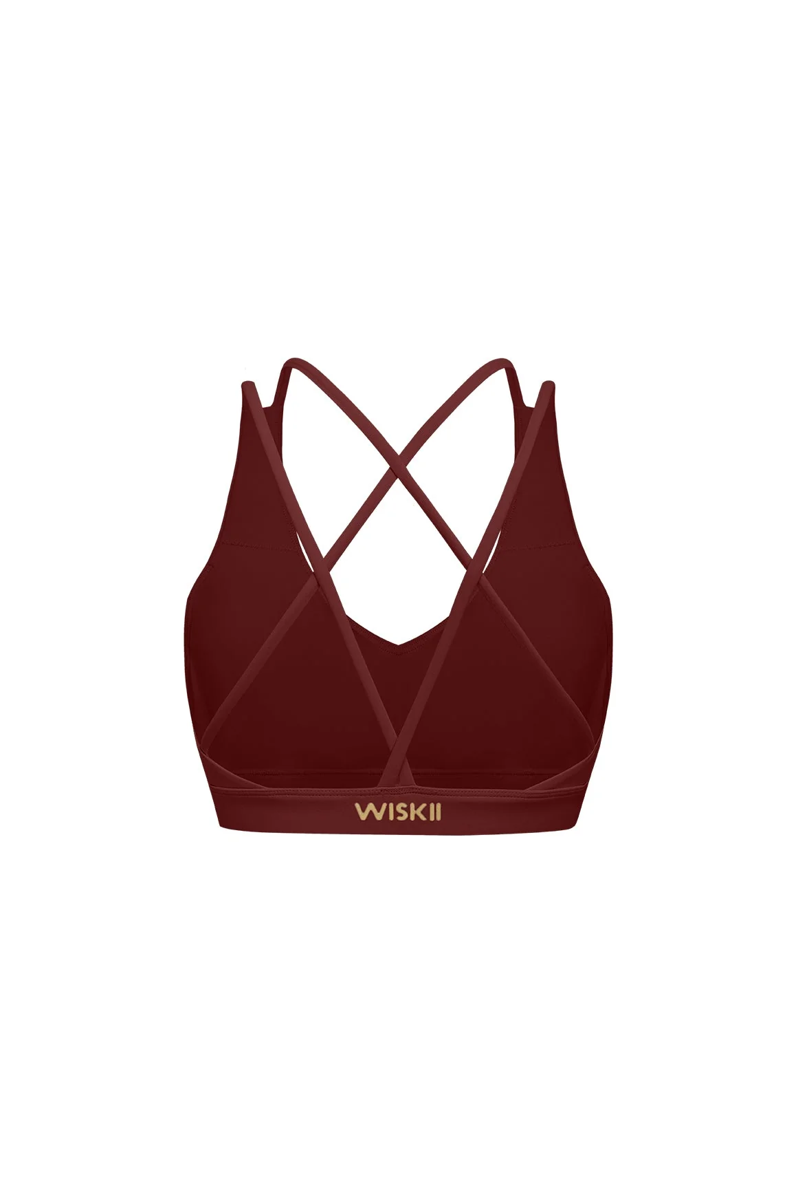Scoop Neck Crossback Bra