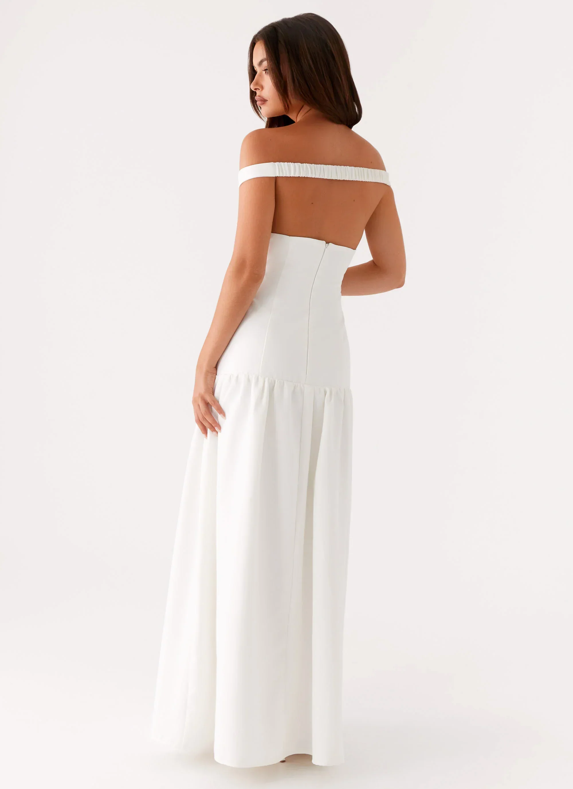 Basel Maxi Dress - White - luluinthesky