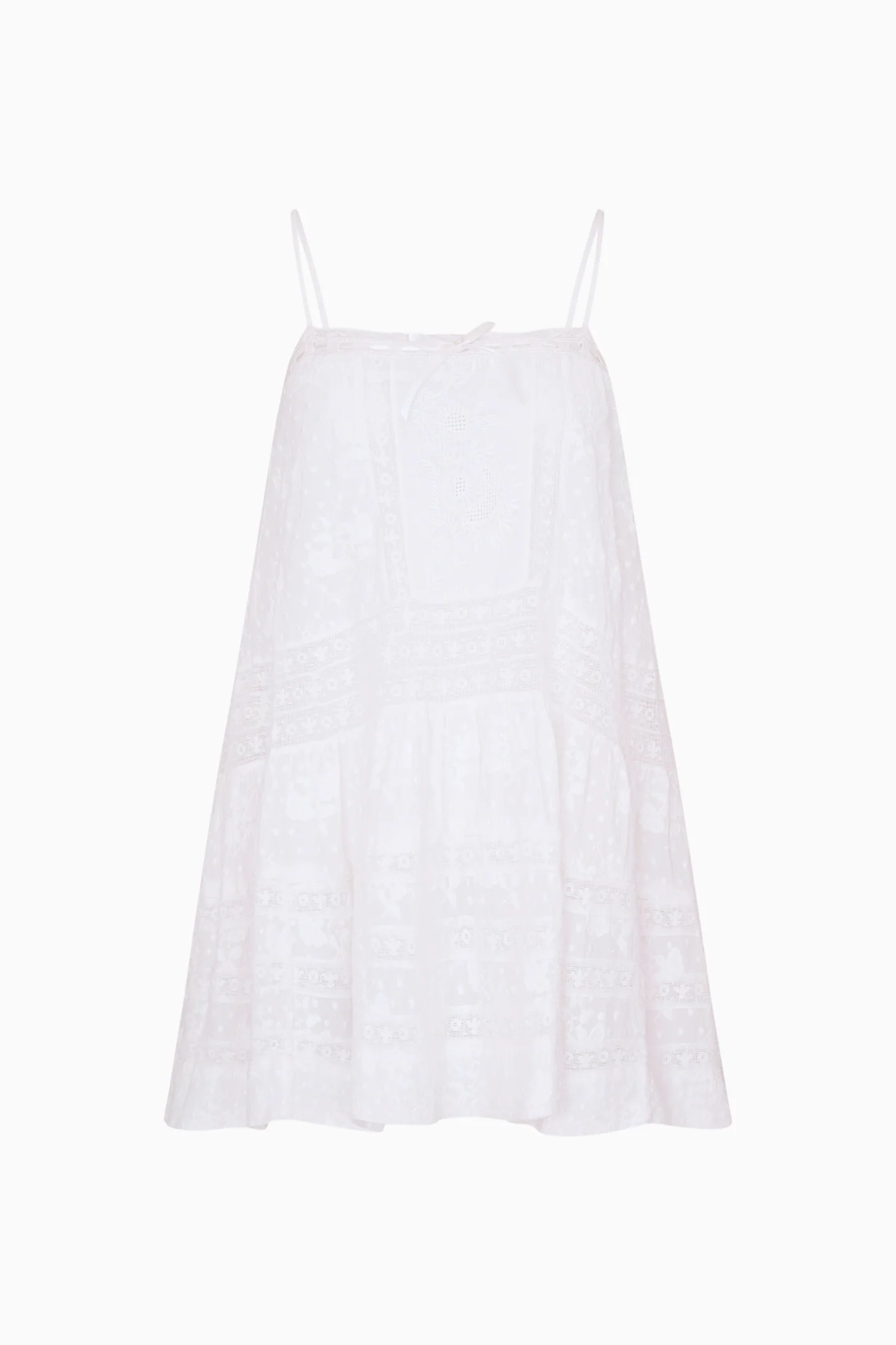 Vionett Cotton Victorian Mini Dress
