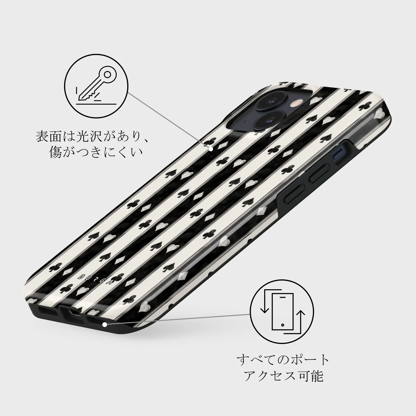 Queen's Court - iPhone 13 Mini ケース