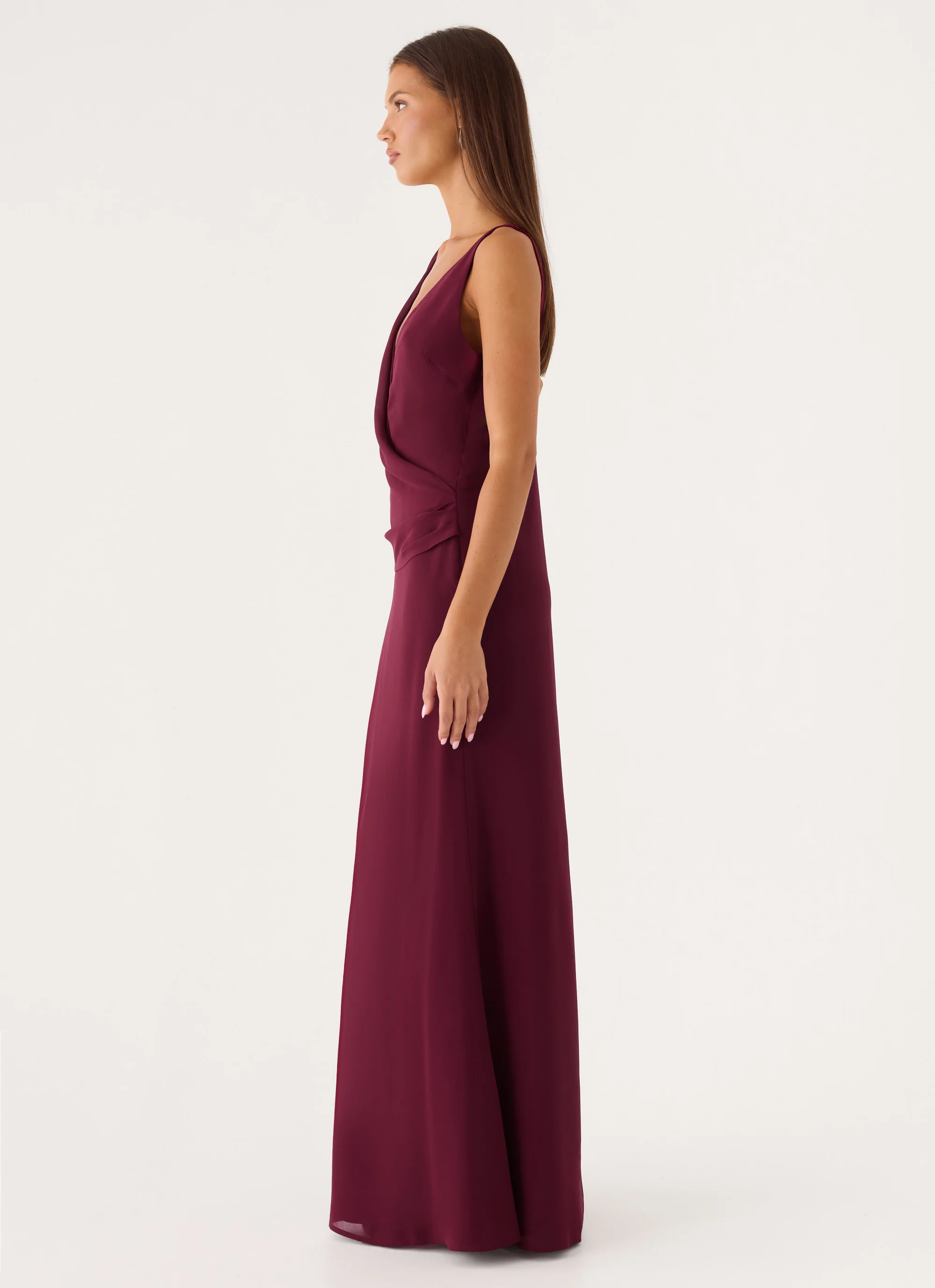Sunset Edit Maxi Dress - Berry Kiss