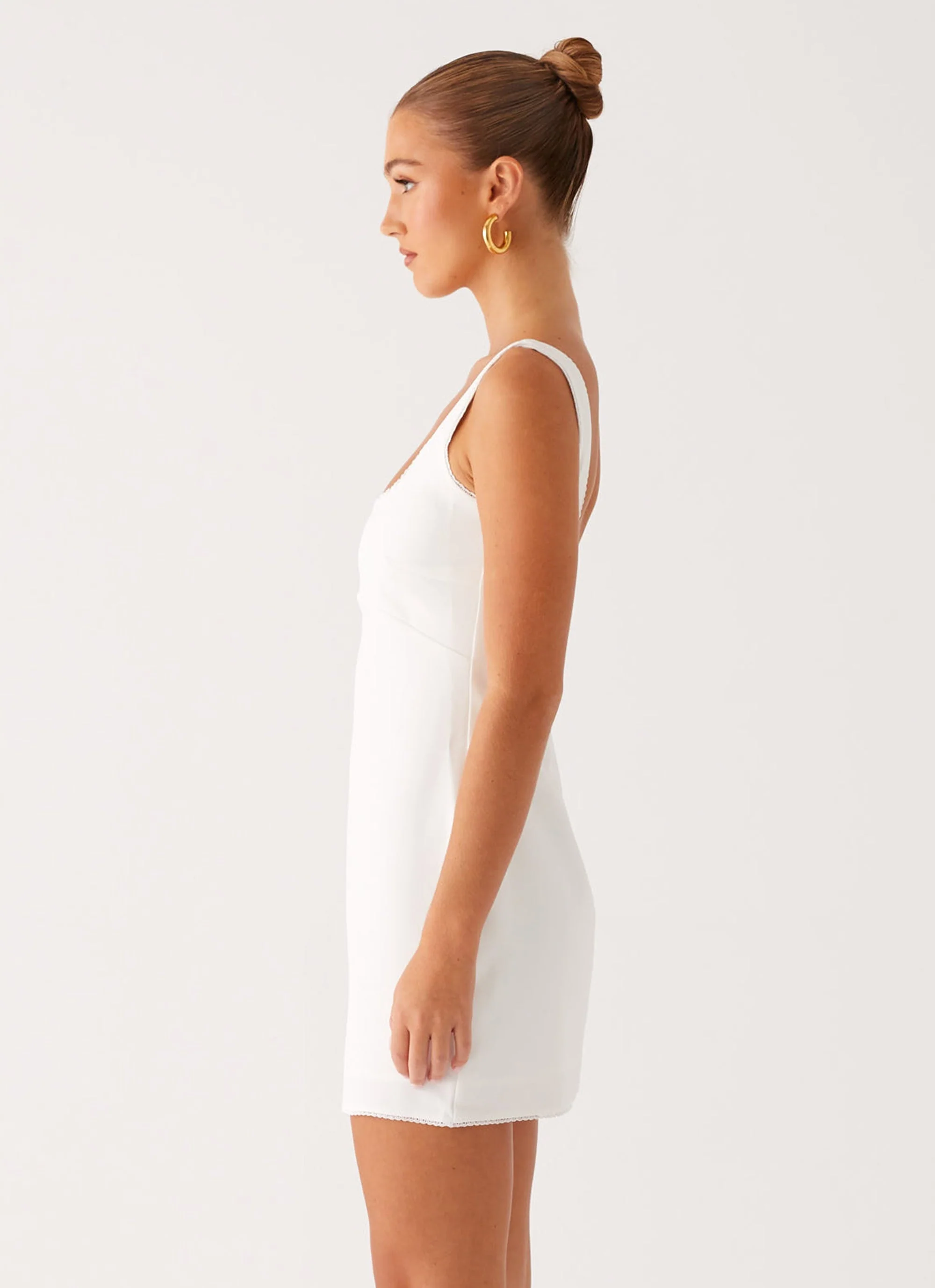 Sedona Mini Dress - White - luluinthesky