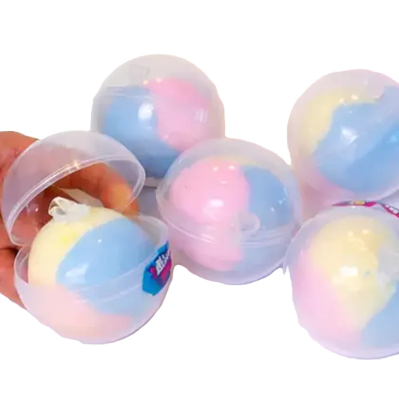 Cotton Candy Wax Breaking Squishy Fidget Toy (1pc)