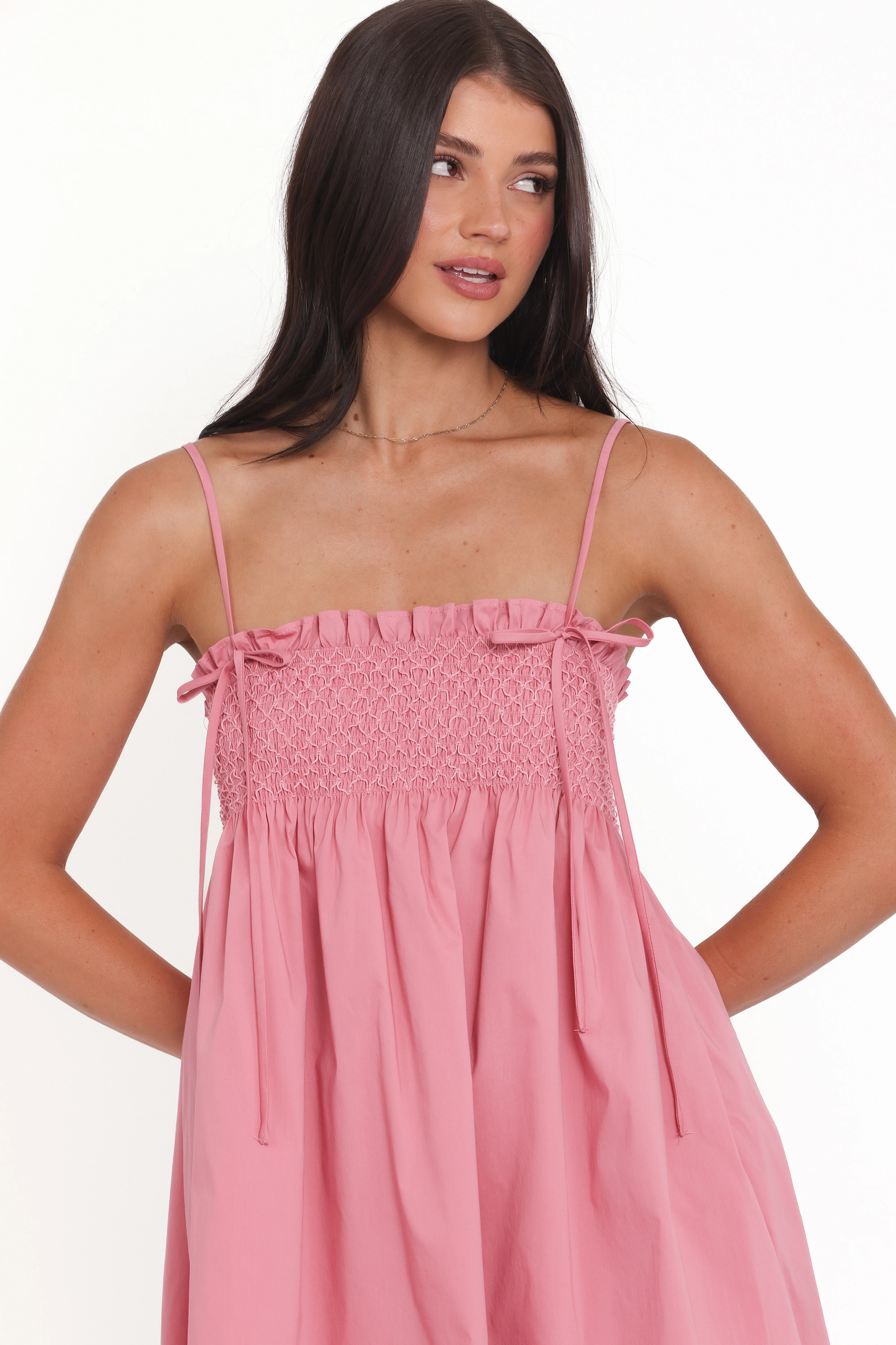 Josie Mini Dress - Pink