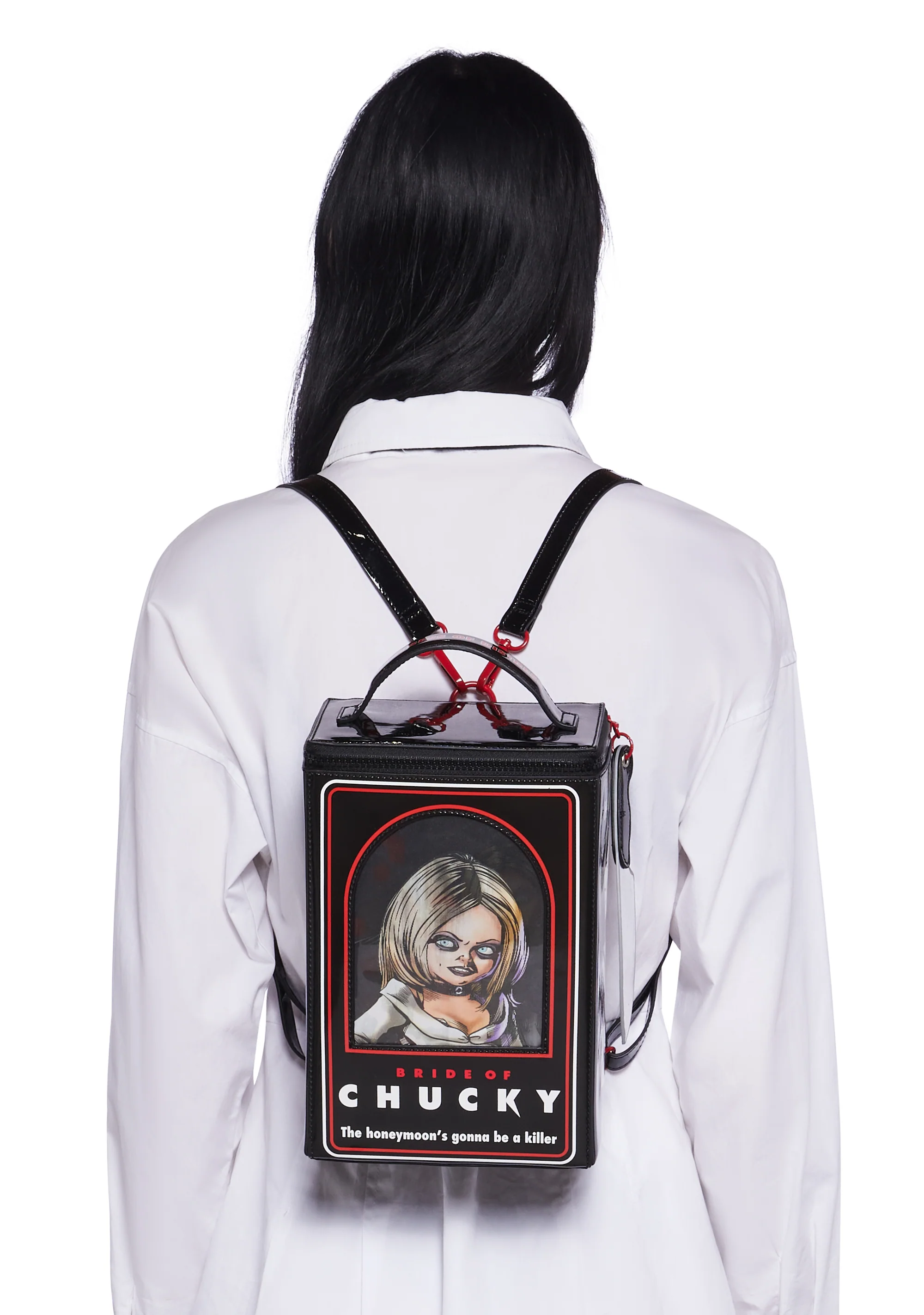 Horrific Honeymoon Doll Box Backpack
