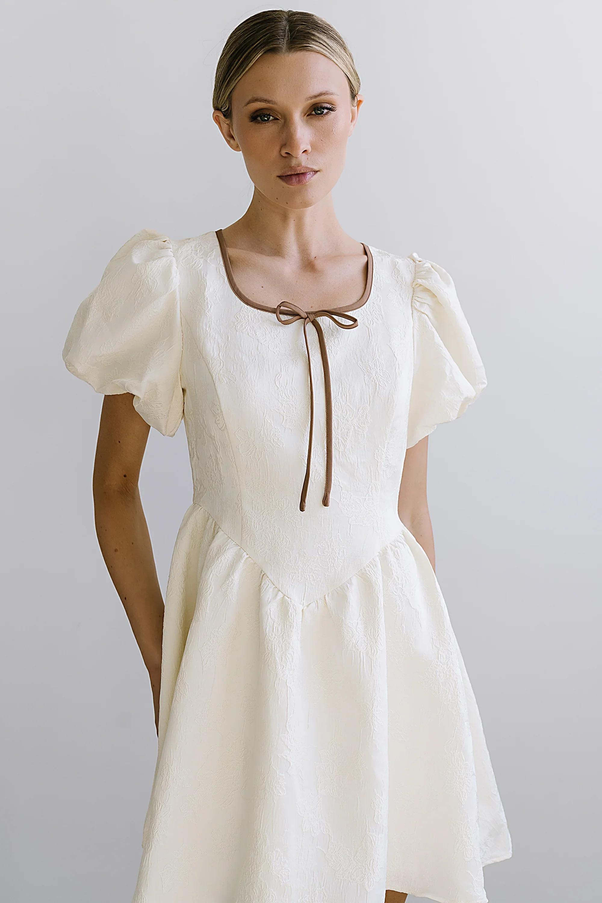 Mazie Textured Mini Dress