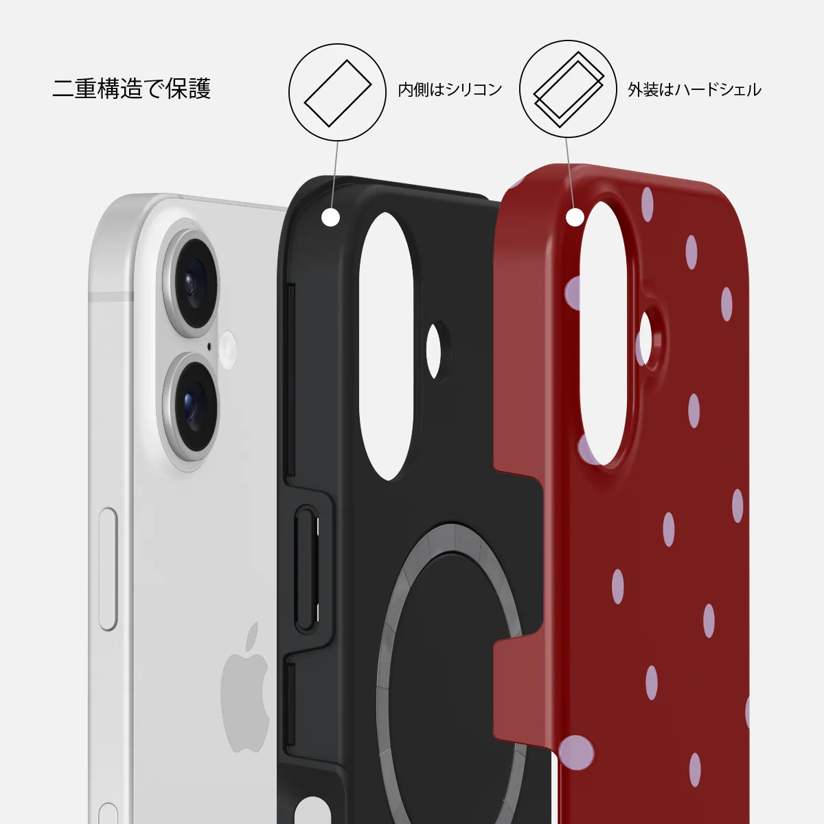 Curated - iPhone 16 Plus ケース