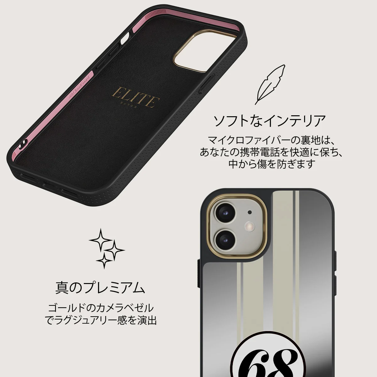 Classic Racing - iPhone 12 ケース