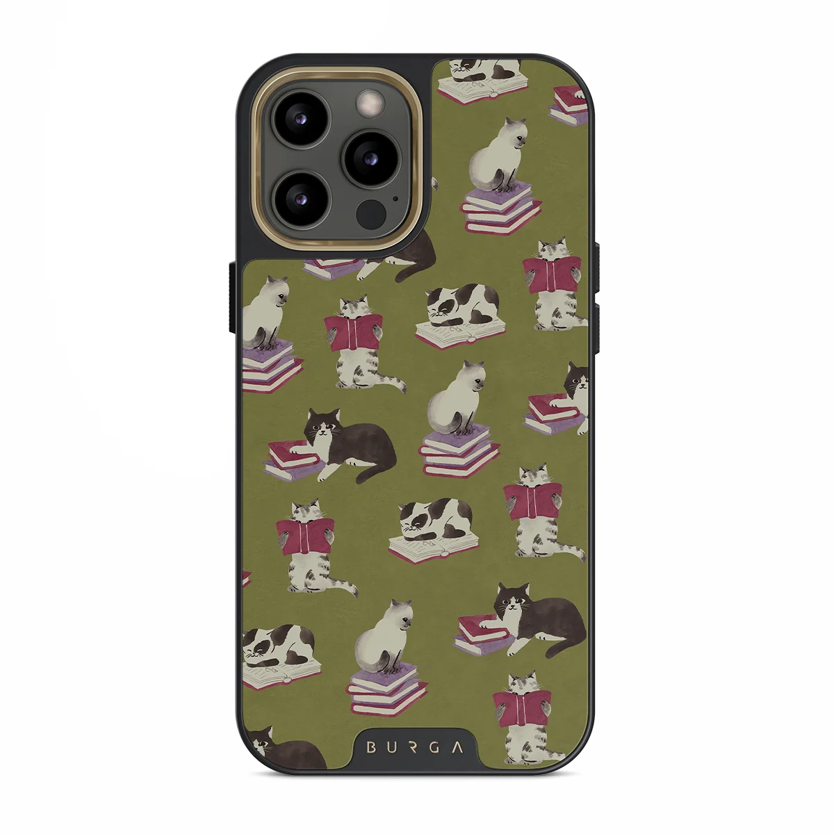 Curious Cat - iPhone 12 Pro ケース