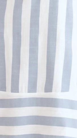 Baylee Mini Dress - Blue Stripe - FASHION NOB
