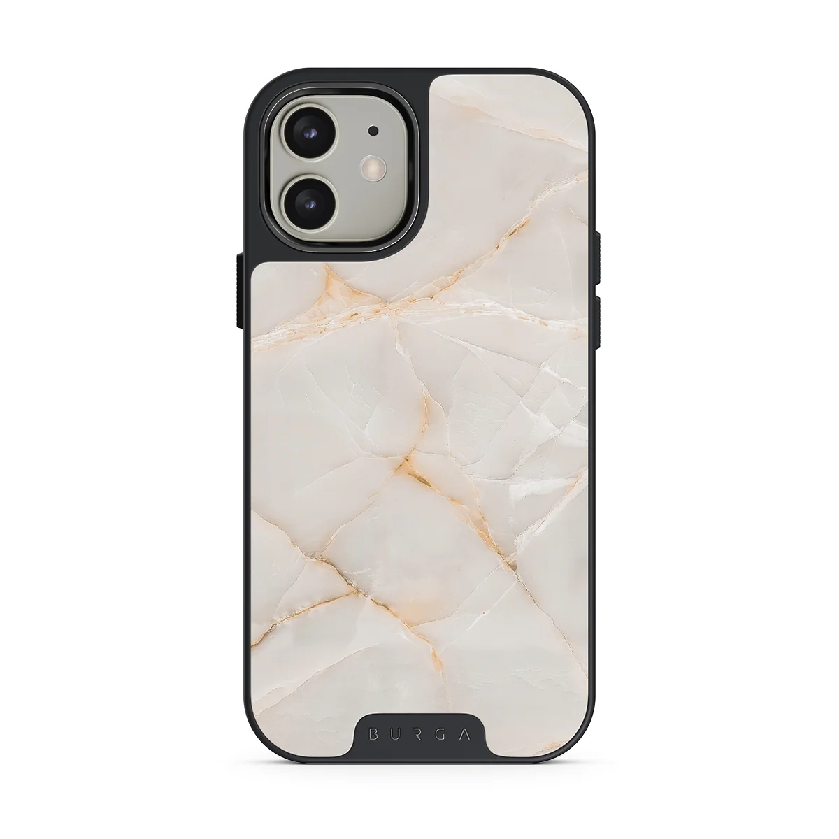 Vanilla Sand - Marble iPhone 12 ケース