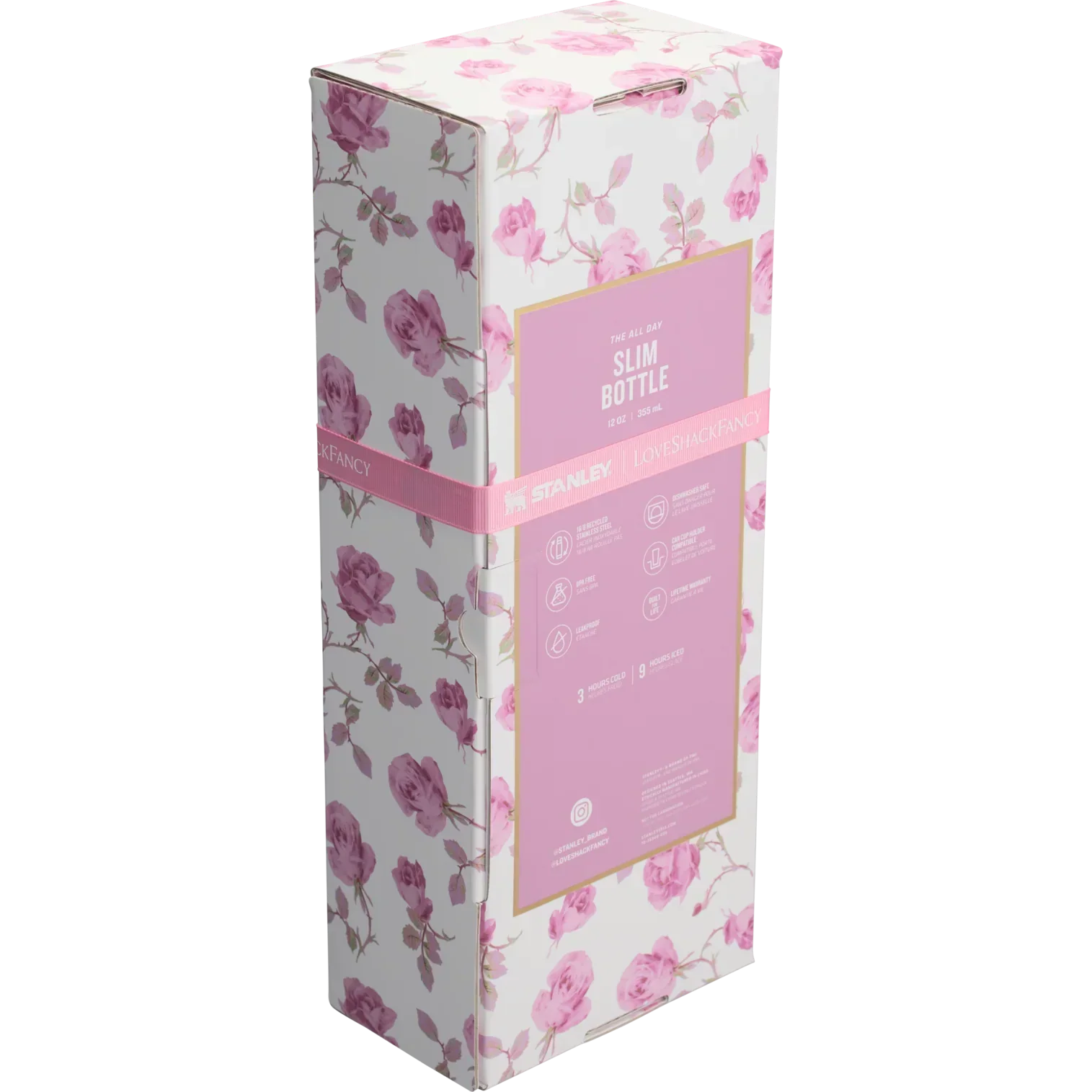 The Stanley x LoveShackFancy All Day Slim Bottle | 12 OZ