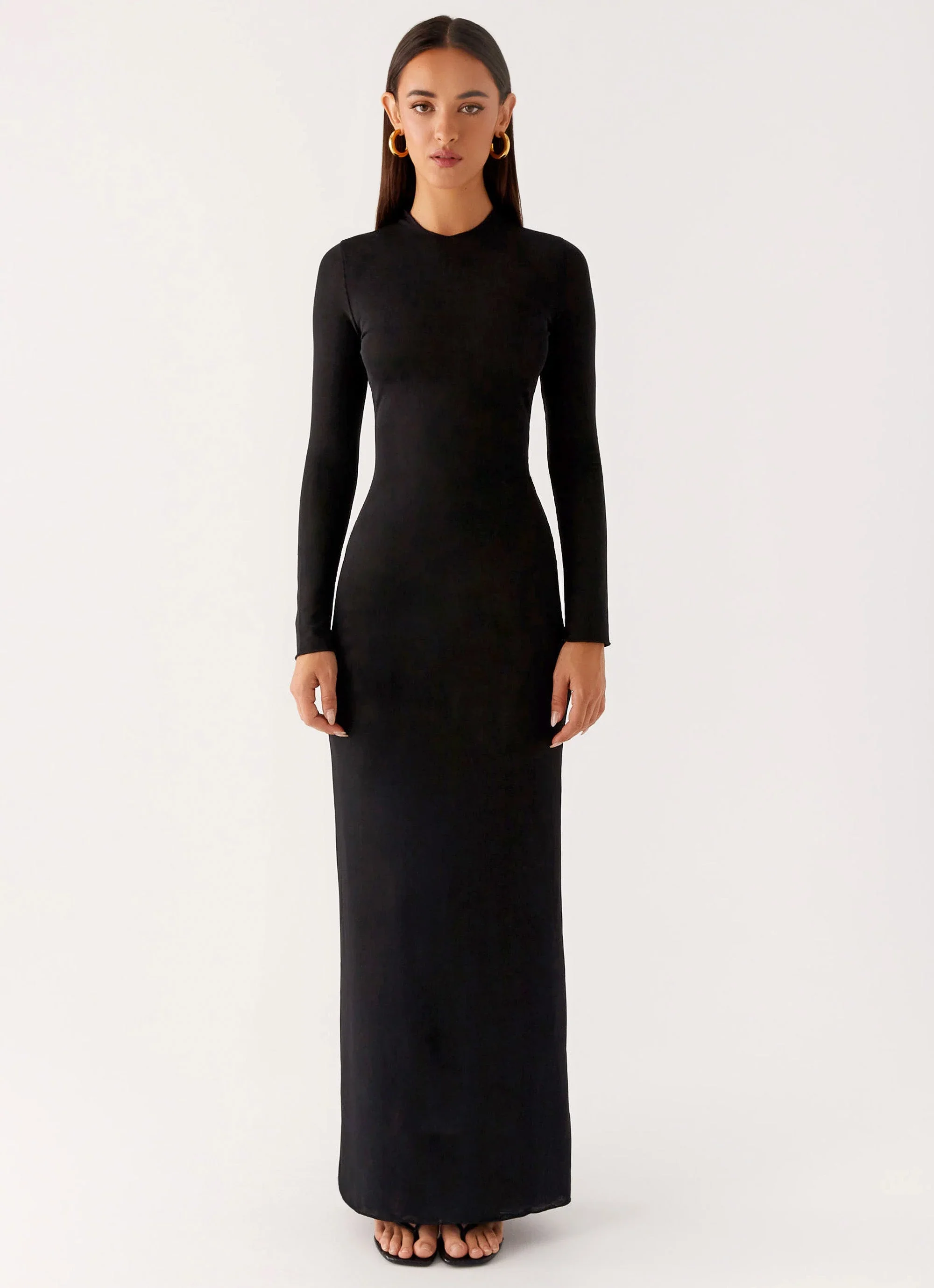 Kamora Maxi Dress - Black
