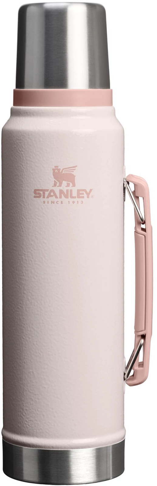 Stanley 1.5 qt. Classic Ultra Vacuum Bottle - Hammertone Rose Quartz