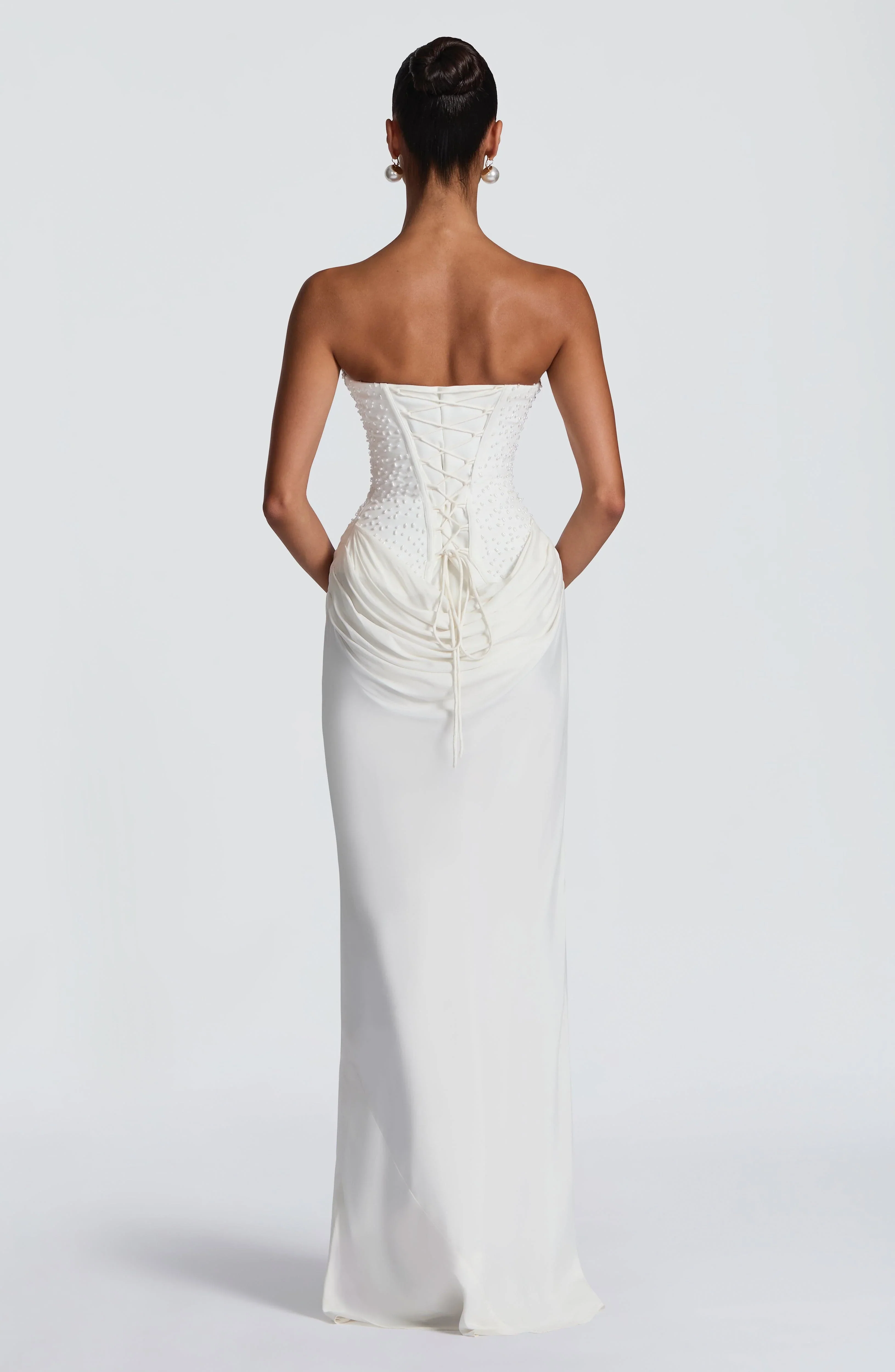 Tindra Maxi Dress - Ivory