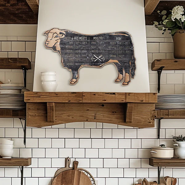 Meat Market Vintage Sign