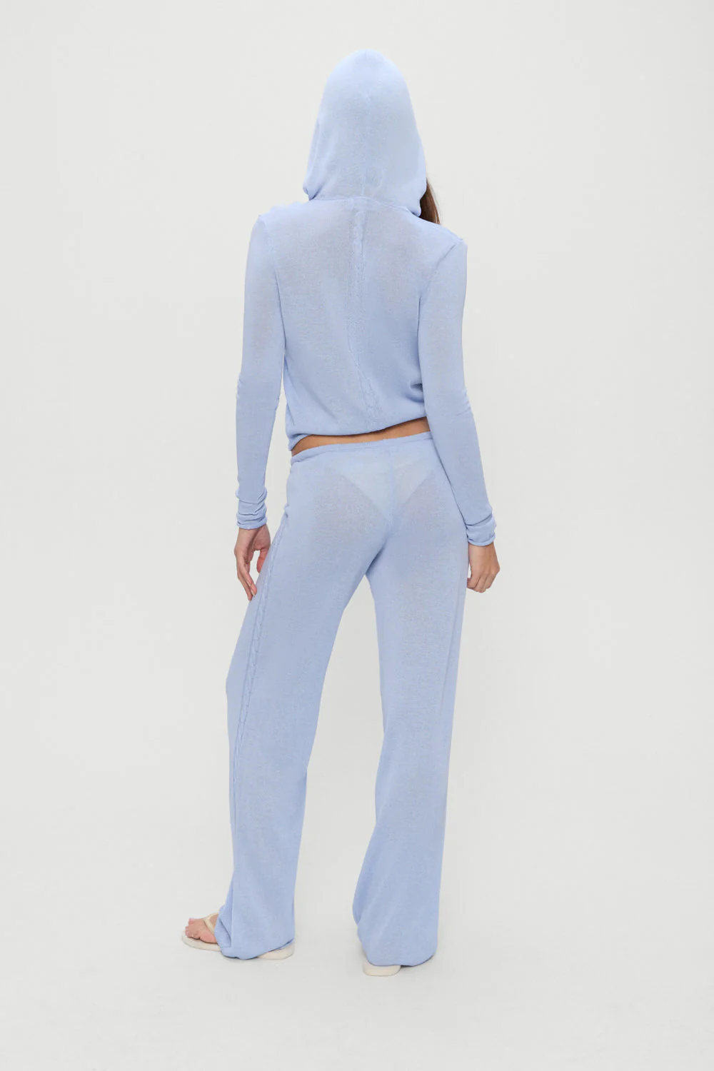 Ela Low Rise Knit Pants - Sleepy Spring
