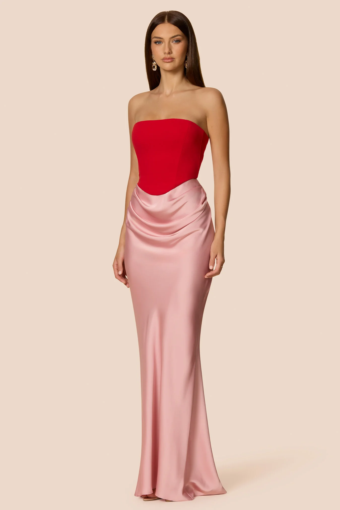 Chiara Strapless Gown