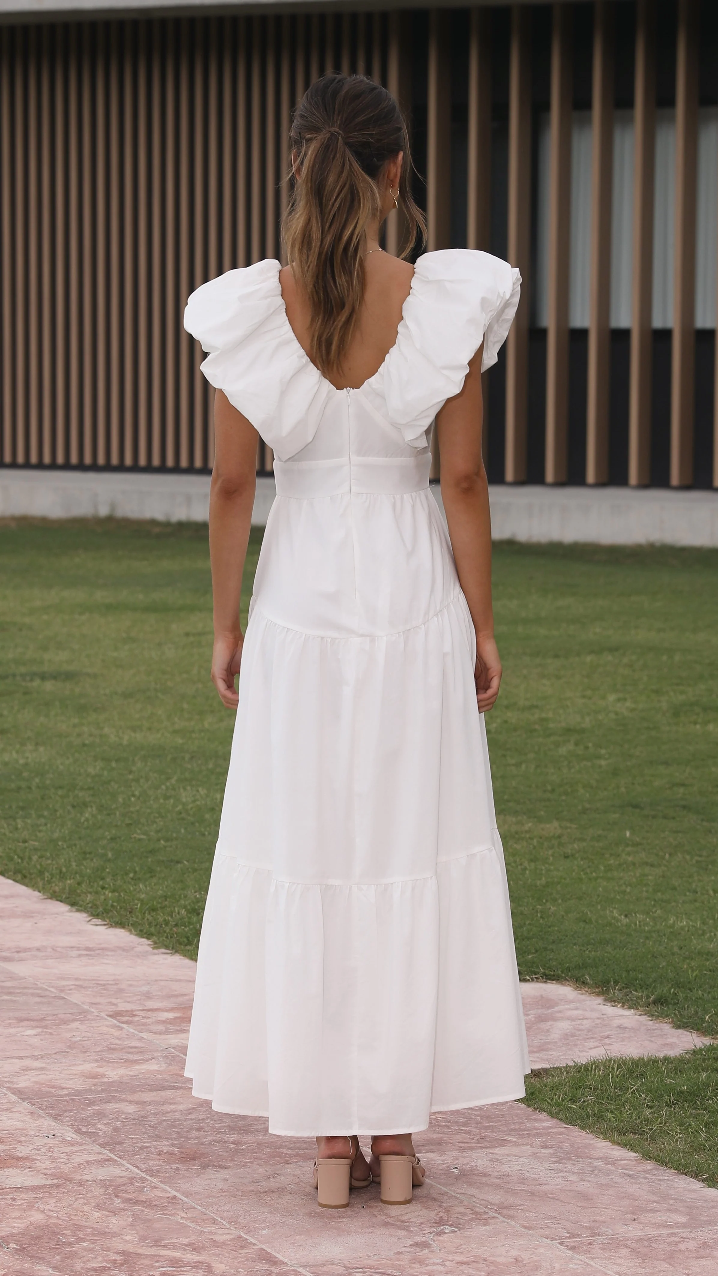 Emma Maxi Dress - White