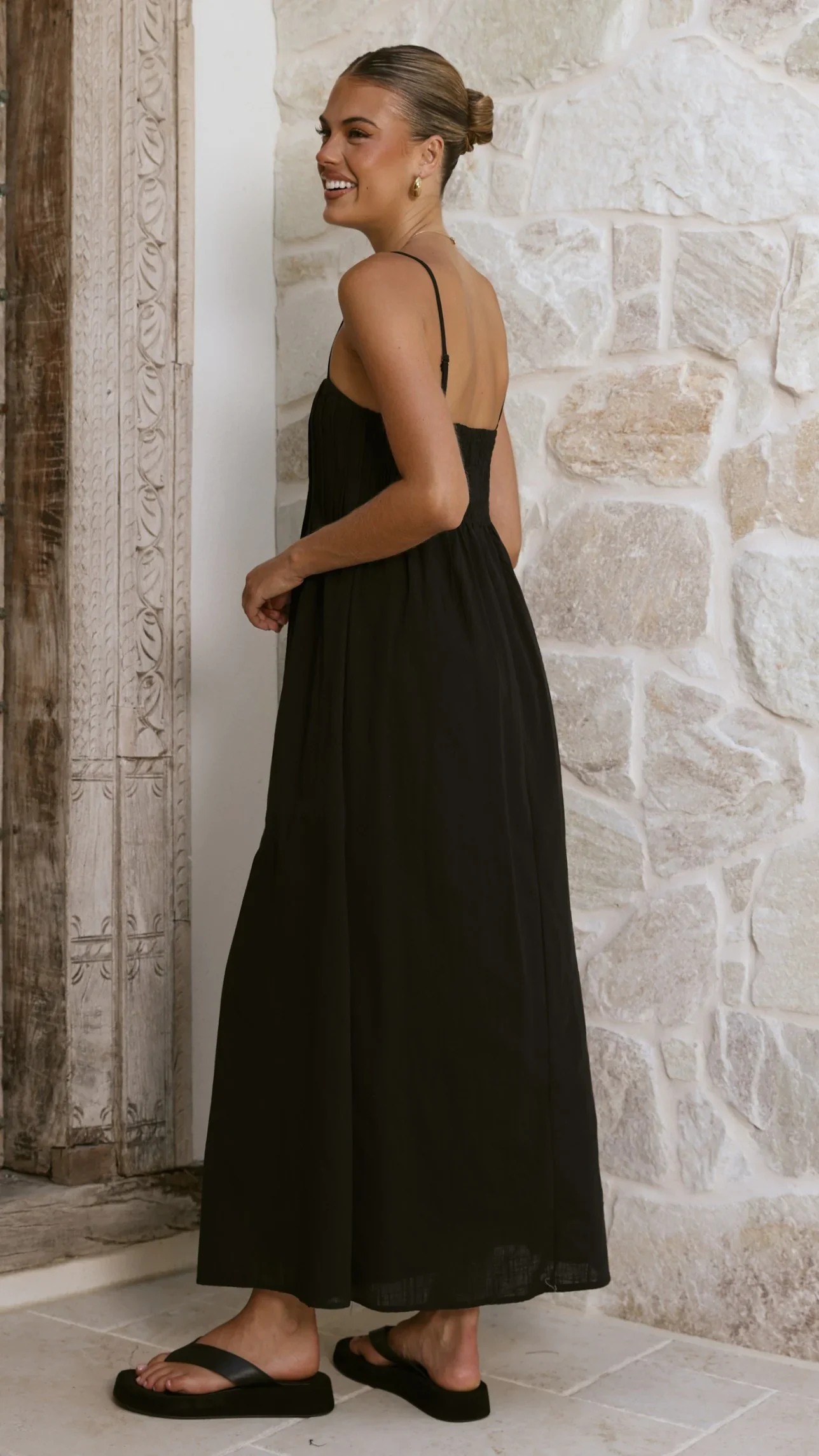 Stayla Maxi Dress - Black