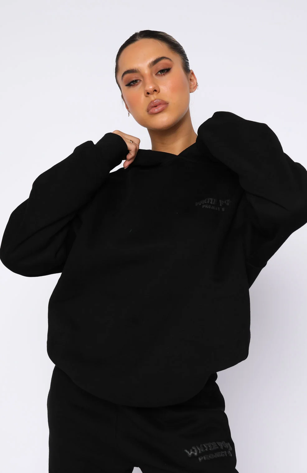 Project 5 Oversized Hoodie Ink