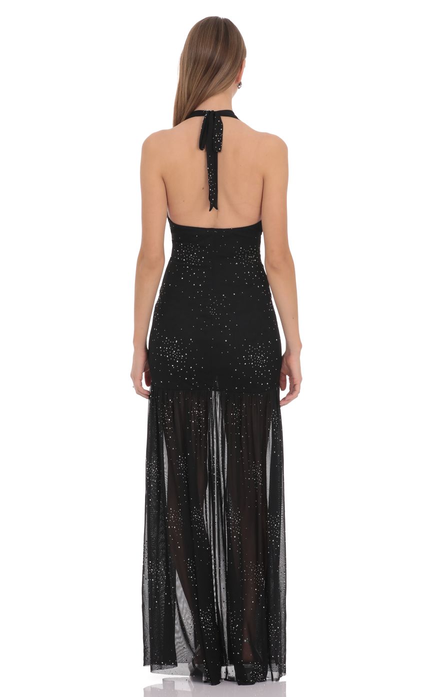 Gianna Rhinestone Maxi Dress