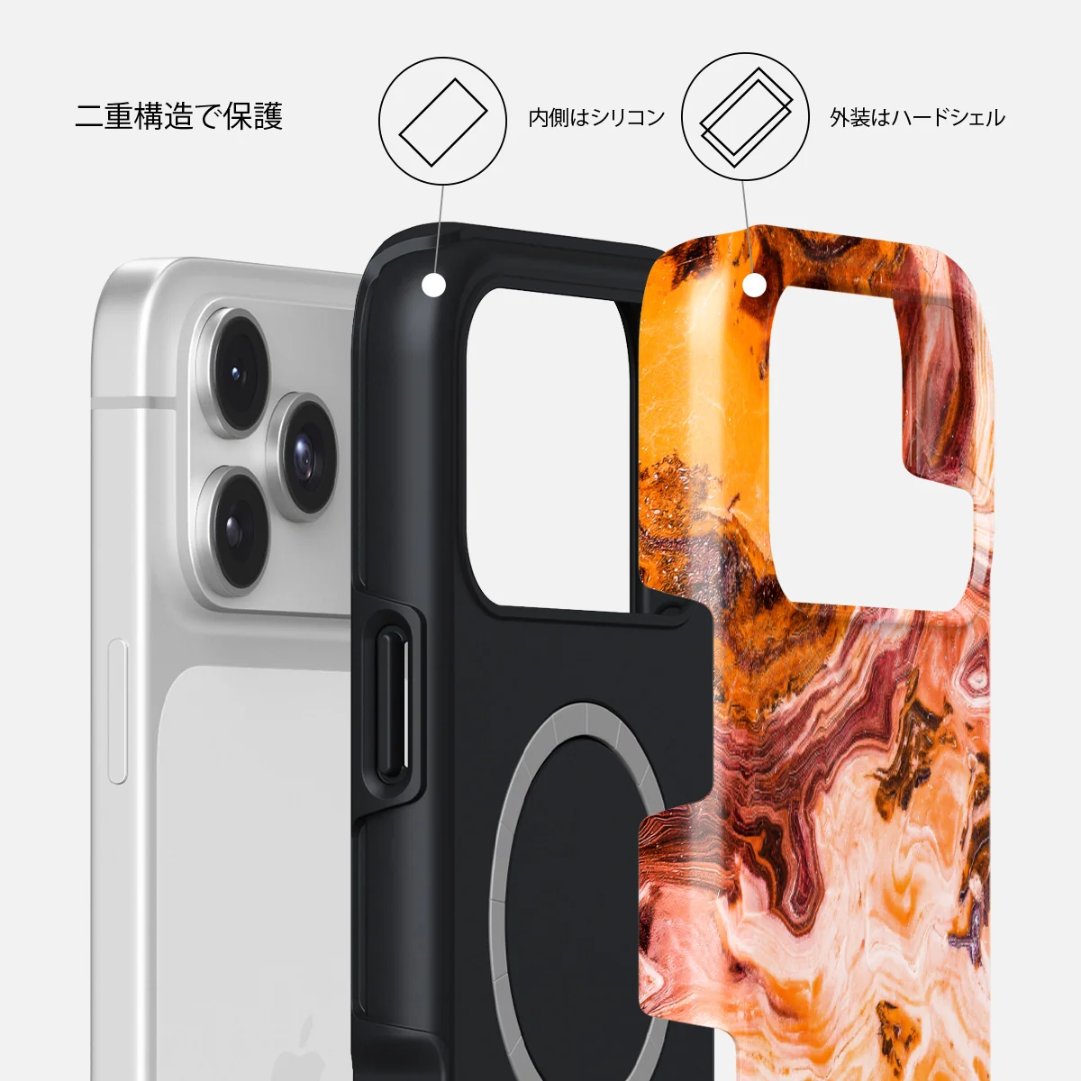 Pumpkin Spice - iPhone 17 Pro ケース