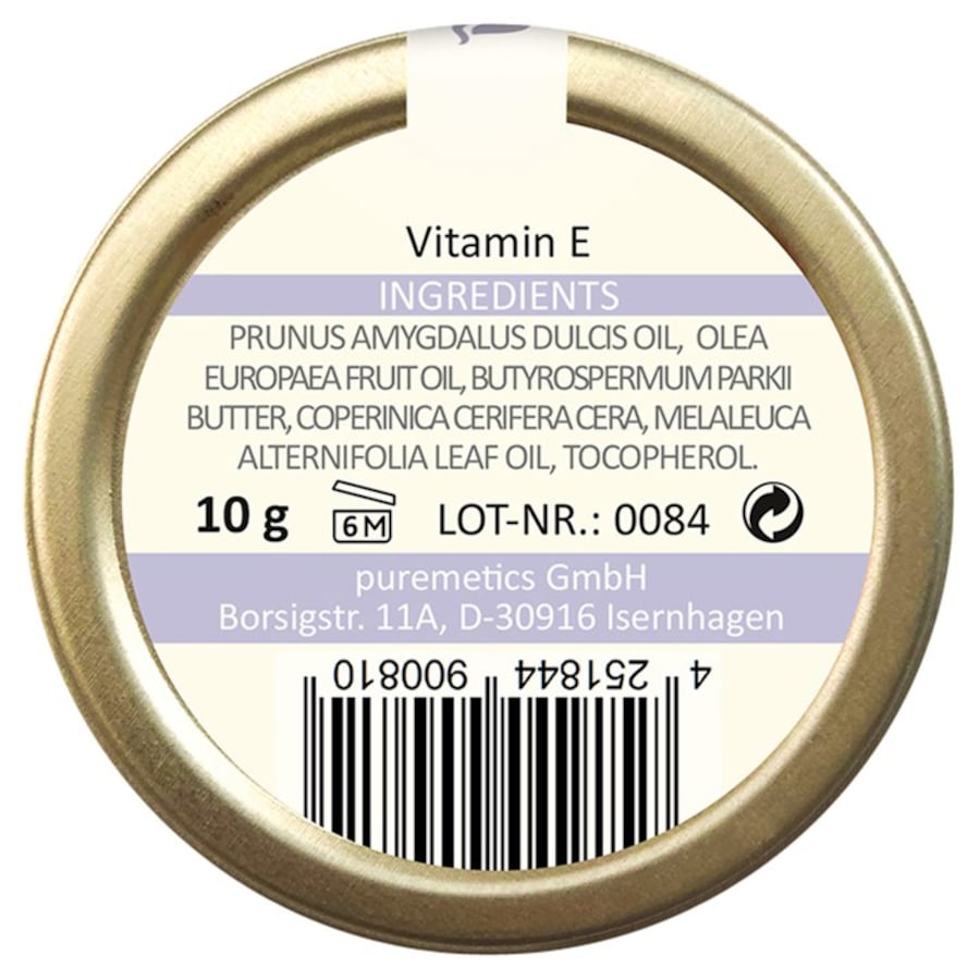 puremetics Pielęgnacja ust SOS Balm Vitamin E