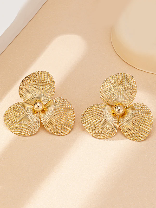 Flower Shape Earrings Accessories