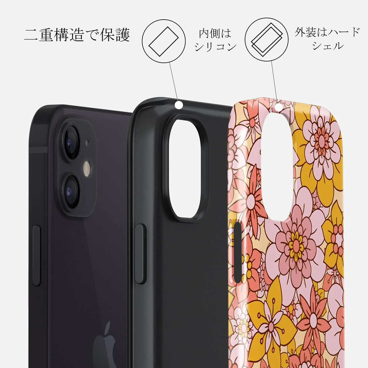 Garden Brunch - Floral iPhone 12 ケース