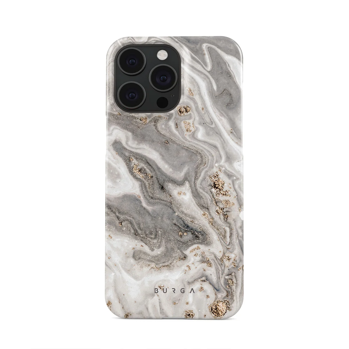 Snowstorm - Grey Marble iPhone 15 Pro Max ケース