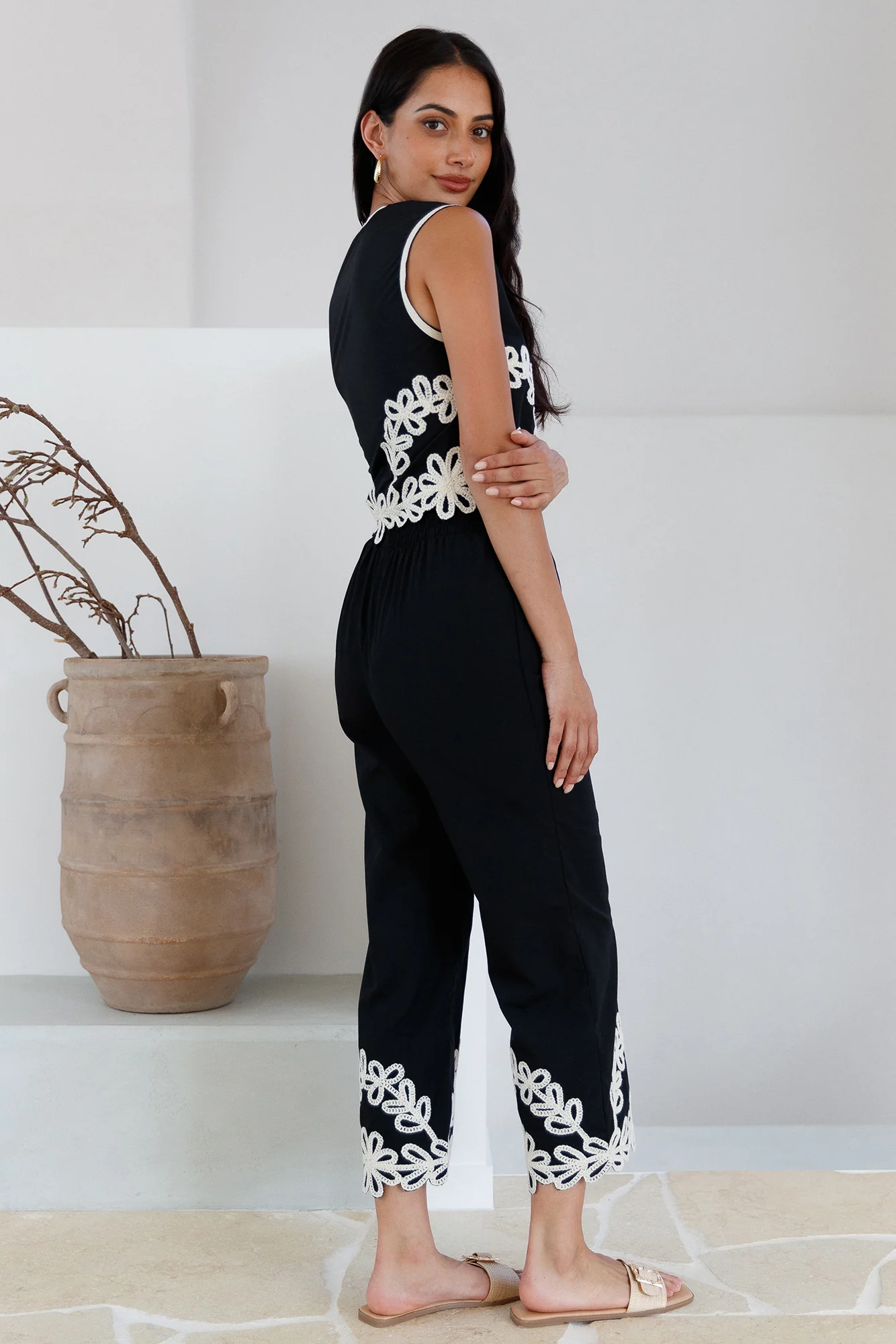 Dreaming Softly Pants Black